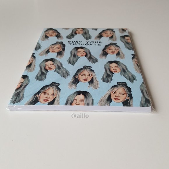 Billie Eilish  BURY YOUR THOUGHTS Notebook - Picture 5 of 12